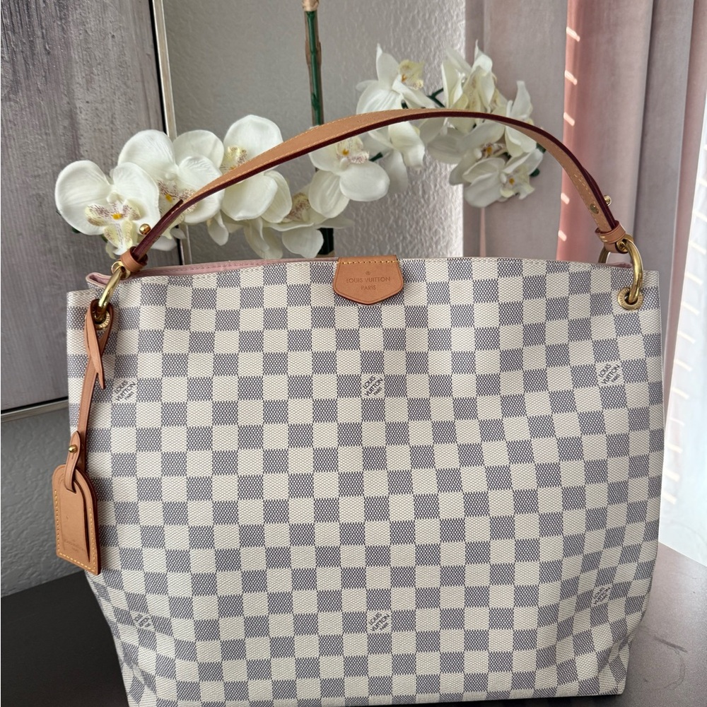 Authentic Louis Vuitton Graceful MM Tote Bellarina – Excellent Condition